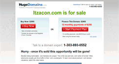 Desktop Screenshot of itzacon.com